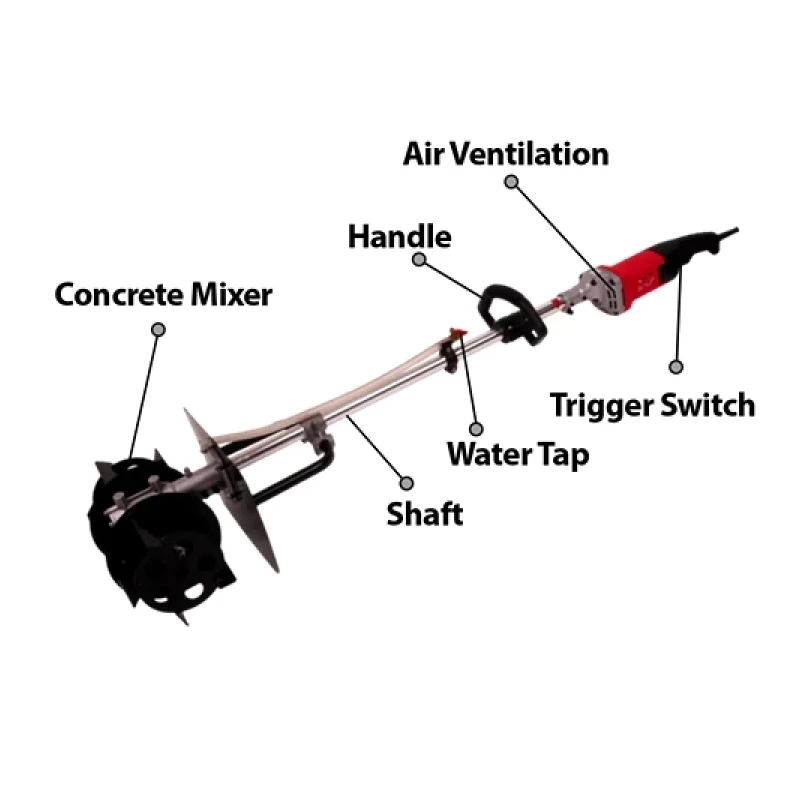 Xtra Power Xpt448 Concrete Mixer 1600W 400Rpm