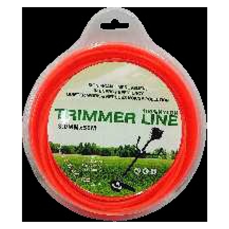 X Akari BRUSH CUTTER SPARES NYLON WIRE ORANGE 50MTR SP-926 (1/50PCS)