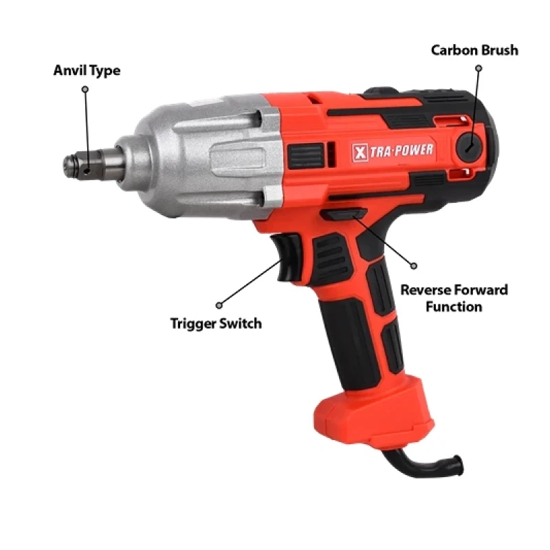 Xtra Power Xpt533 1/2'' Square Drive Impact Wrench 500W