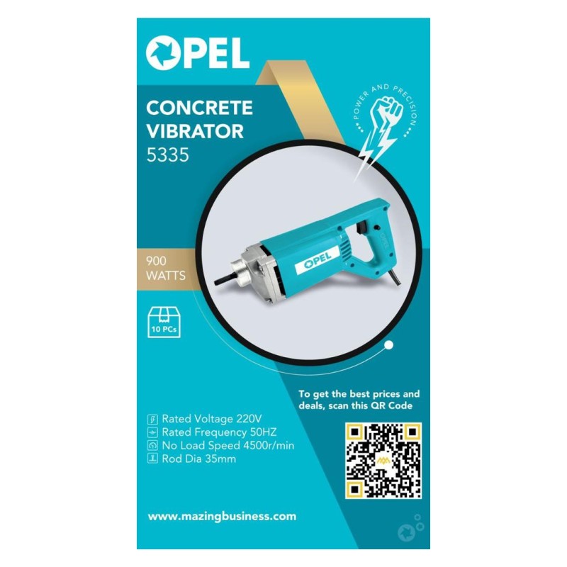 OPEL 5335 - 35mm ELECTRIC VIBRATOR (900WTS)