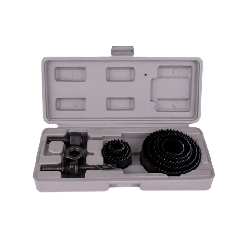 Xtra Power 12 Pieces Carbon Steel Hole Saw Set