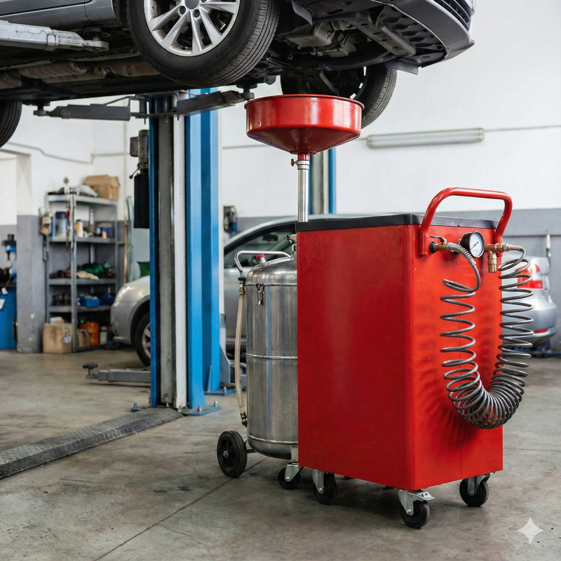 PNEUMATIC OIL DRAINER