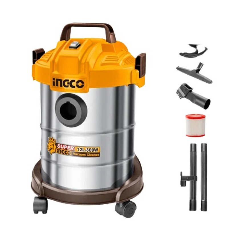 INGCO VACUUM CLEANER 12L 800W - VC14122
