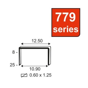 KAYMO STAPLES JK 77908 779 SERIES ST77908JK (5000PCS/BOX)