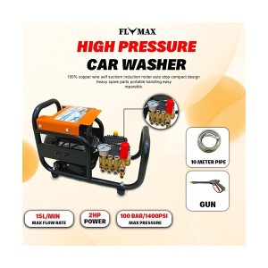 FLYMAX PRESSURE WASHER CAR WASHER 2 HP 100 BAR