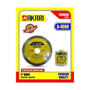 AKARI 4 INCH RIM DIAMOND SAW BLADE 100MM A4000 NANO