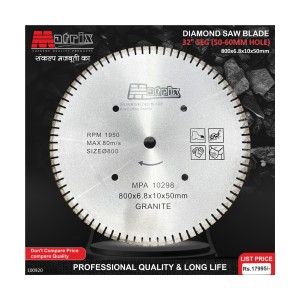 MATRIX 32" SEG (50-60 MM HOLE) (100920)