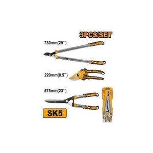 INGCO 3 PCS GARDEN SHEARS SET - HLT76033