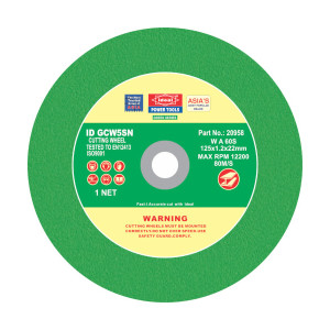 Ideal Abrasives Green Id Cut Off 5" 1mm