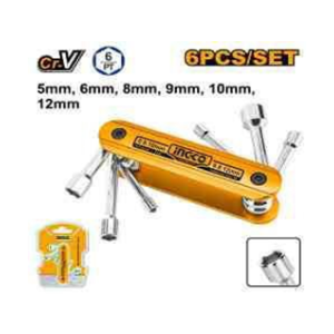INGCO 6 PCS FOLDING NUT DRIVER SET - HFND0601