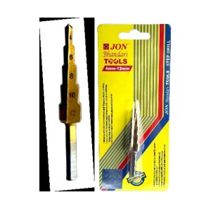 JON BHANDARI HSS STEP DRILL 4MM-12MM