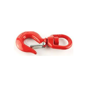 LIFTGEAR SWIVEL HOOK WITH LATCH
 CAPACITY- 1T WEIGHT-0.45Kg