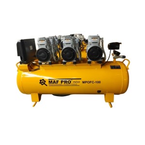 MAF PRO OIL FREE AIR COMPRESSOR 4200W (TRIPLE HEAD) - MPOFC-100