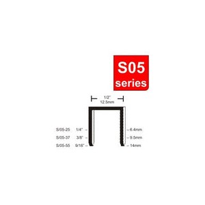KAYMO COMPOSITE STAPLES S05-6.4 MM REGULAR - 5040N/BOX S05 SERIES CS0506 (5040/BOX)