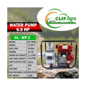 CLIF AGRO WATER PUMP CL - WP 2