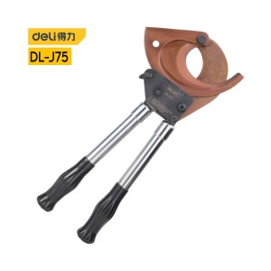 Deli RACHET TYPE CABLE CUTTER 75MM - DL-J75
