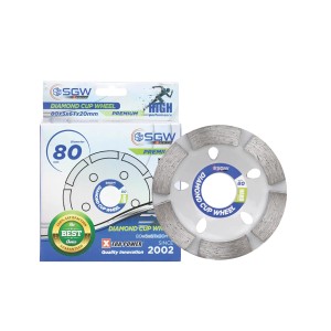 SGW CUP WHEEL 80MM TURBO TYPE
