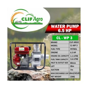 CLIF AGRO WATER PUMP CL - WP 3