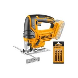 INGCO LITHIUM-ION JIG SAW 85MM 20V [5PC] - CJSLI8501