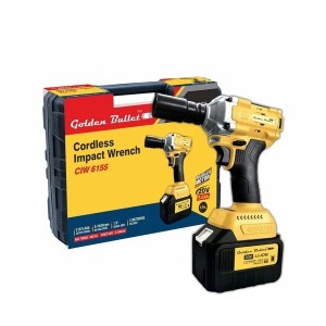 GOLDEN BULLET 21V CORDLESS IMPACT WRENCH BRUSHLESS MOTOR 1/2" SQ DRIVE 600NM - CIW 6155