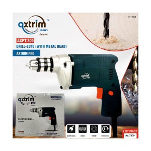 AXTRIM PRO (BLUE SERIES) DRILL - ED10 (WITH METAL HEAD) - AXPT-309