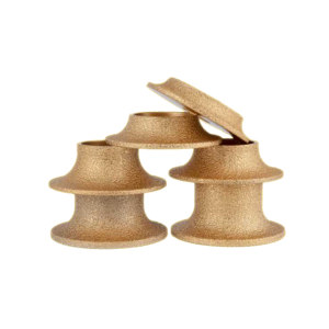 Akari 3 Inch Diamond Moulding Wheel Half Round 75Mm - 35mm