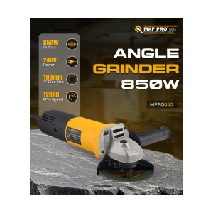 MAF Angle Grinder 100mm 850W - MPAG850