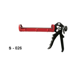 JON BHANDARI CAULKING GUN RED HEAVY DUTY S-026