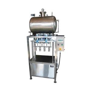 ADVANCE SODA/SOFT DRINK FILLER – FOUR HEADS – PNEUMATICALLY OPERATED – PLC CONTROLLED (COUNTER PRESSURE FILLER) FOR PET BOTTLES - CPT – 4 – PLC