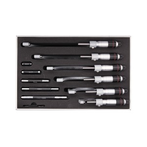 WERKA MICRO METER SET 0-25,25-50,50- 75,75-100MM - 217-9576