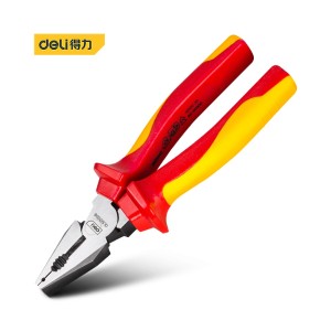 Deli Insulated COMBINATION Pliers 6" 1000W - DL512006
