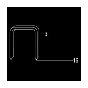 MILES STAPLES NO. 80 - 12MM 10000 STAPLE
