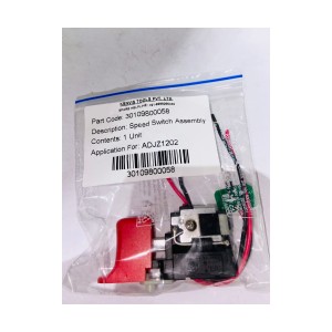 DCA Cordless Drill ADJZ1202 Speed Switch Assembly (Red)
