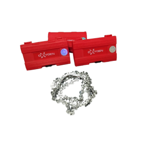 OXYGEN SILVER CHAINSAW CHAIN 18"