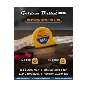 GOLDEN BULLET MEASURING TAPE 3MT - MTA 3