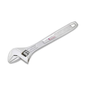 Hanbon Nickel Plated Adjustable Wrench 24Inch (6Pcs) - 53124