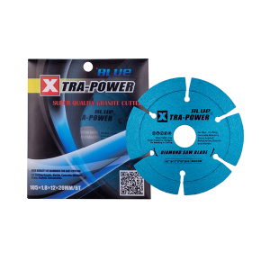 Xtra Power 4 Inch 6 Seg Diamond Saw Blade 105Mm Blue