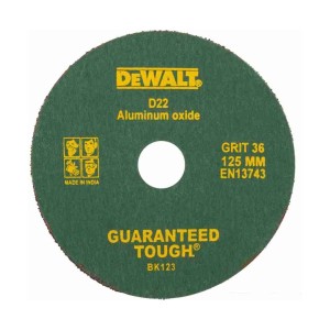 DEWALT G 80 - 125 X 22.23 - FIBRE DISC - ALO D25-IN