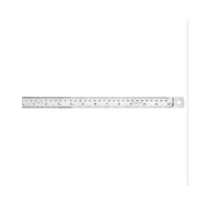 Kristeel 1000mm Metric & English Stainless Steel Ruler, 401 F