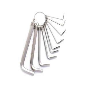 Deli 10PCS ALLEN KEY SET RING TYPE 1.5 TO 10MM - EDL3100