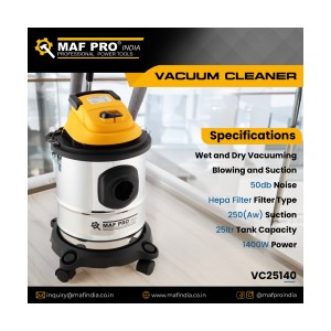 MAF Vacuum Cleaner 25L 1400W - VC25140