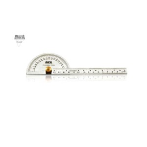 Bharat Tools 6 inch Protractor Graduated Rule