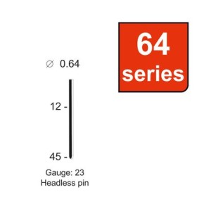 KAYMO PINS 6418 WITH SMALL HEAD 64 SERIES PI6418SH (9600PCS/BOX)