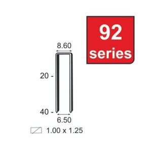 KAYMO STAPLES PR 9210 DP - DIVERGENT POINT 92 SERIES ST9210DP (9300PCS/BOX)