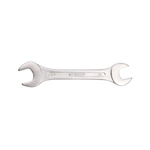 De Neers 12-6M 6 Pcs Chrome Finish Double Open End Spanner Set (Pack of 40)