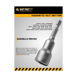 MAF Magnetic Nut Setter 10X100