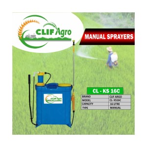 CLIF AGRO MANUAL SPRAYER 16 LTRS - CL-KS-16C