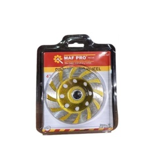 MAF PRO DIAMOND CUP WHEEL SEGMENT 4" - MPDC-100