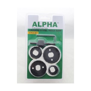 X ALPHA CARBON HOLE SAW 6SETS (60 PCS)_MZ10859 (DO NOT USE)