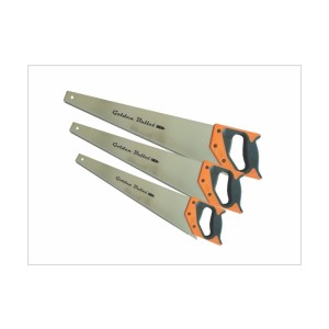 GOLDEN BULLET HANDSAW 495-12 INCH WITH ORANGE AND BLACK PLASTIC HANDLE